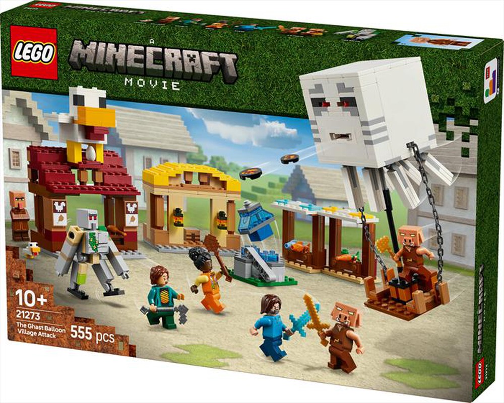 Immagine del prodotto LEGO - MINECRAFT Attacco al villaggio Ghast-pallone 21273