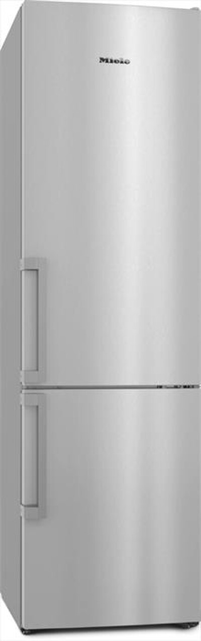 MIELE - Frigorifero combinato KFN 4494 Classe E 368 lt-Acciaio inossidabile