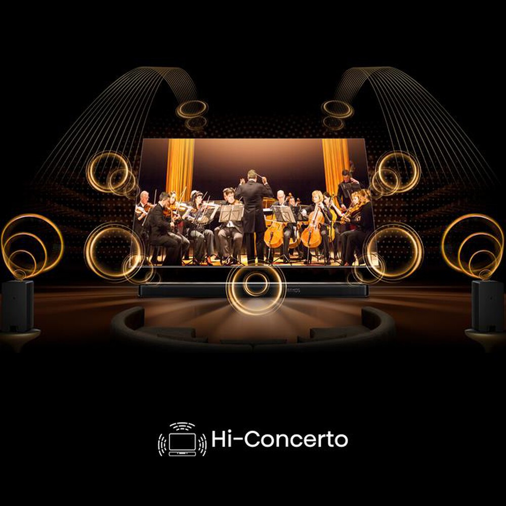 Immagine del prodotto HISENSE - Soundbar 600W + Subwoofer 280W AX5140Q-NERO