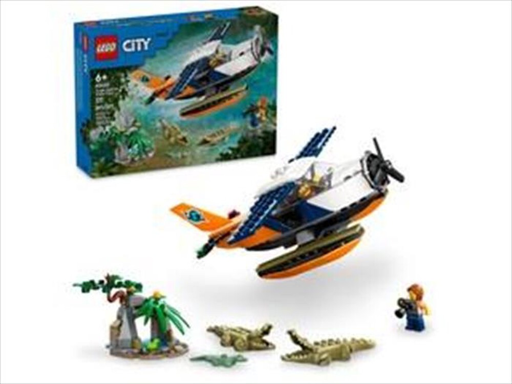 "LEGO - Idrovolante dell’Esploratore della giungla - 60425-Multicolore"