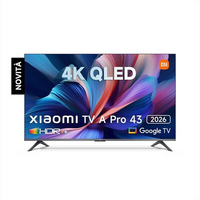 XIAOMI - Smart TV LED HD READY 43" TV A PRO 43 2026-Black