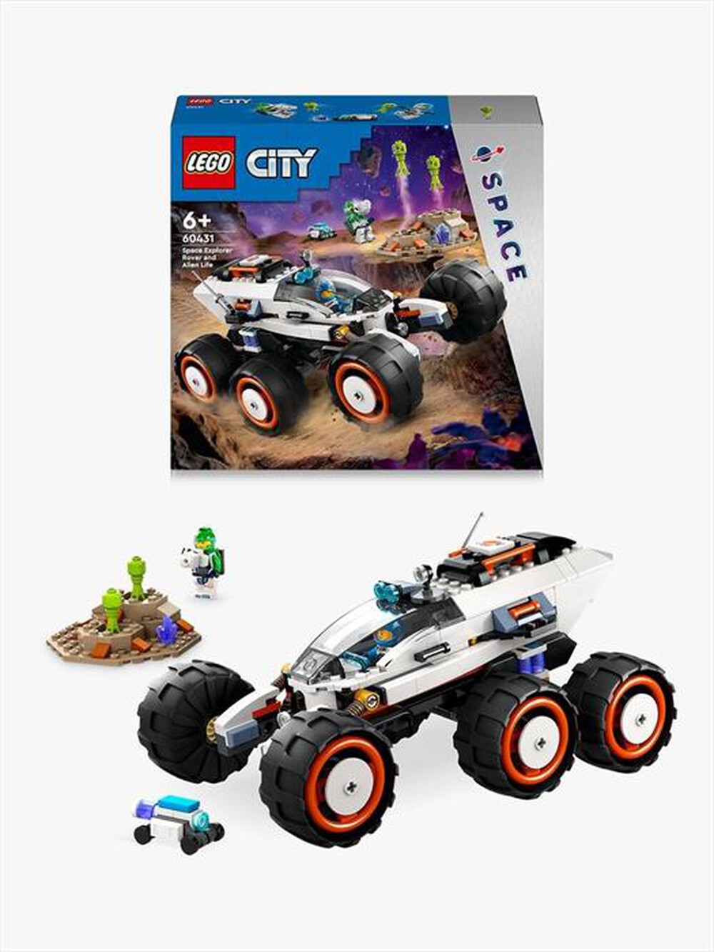 Immagine del prodotto LEGO - CITY Rover esploratore spaziale vita aliena 60431