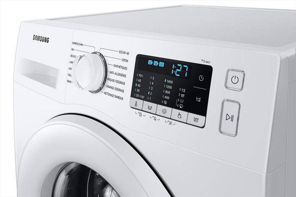 "SAMSUNG - Lavatrice WW80TA046TT/ET 8 Kg Classe B-Bianco oblò Crystal White"