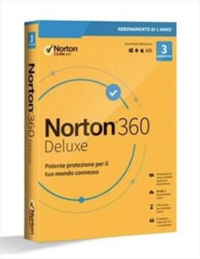 NORTON - Lifelock Norton 360 Deluxe 25GB 1u/3d/1y