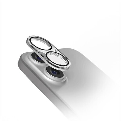 SBS - D3O Camera glass per iPhone 17/16-Nero