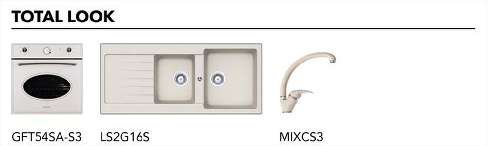 Immagine del prodotto GLEM GAS - Piano cottura a gas GT64SA 4 fuochi 58,5cm-Avena