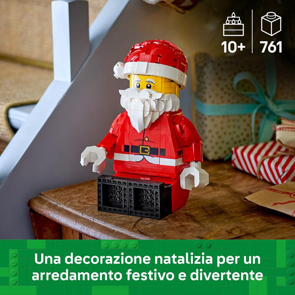 Immagine del prodotto LEGO - Grande minifigure di Babbo Natale - 40820