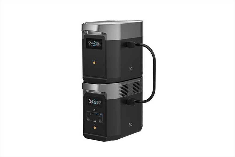 "ECOFLOW - Batteria supplementare ZMR330EB per EcoFlow Delta2-nero"