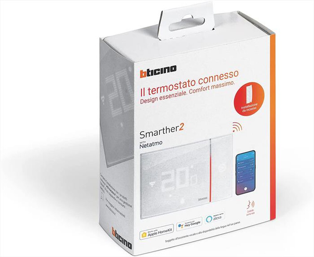 Termostato connesso Smarther2 with Netatmo, Caratteristiche e vantaggi