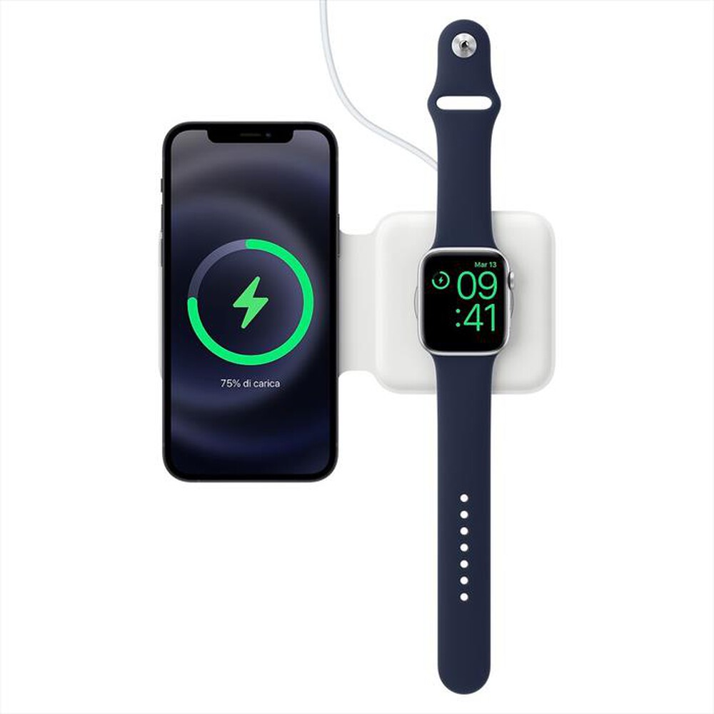 "APPLE - MagSafe Duo Charger-Bianco"