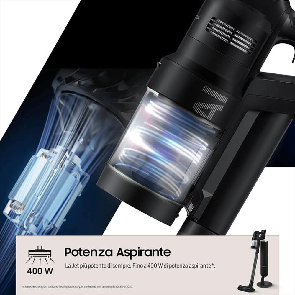 Immagine del prodotto SAMSUNG - Scopa elettrica VS90F40DEK/WA-Satin black