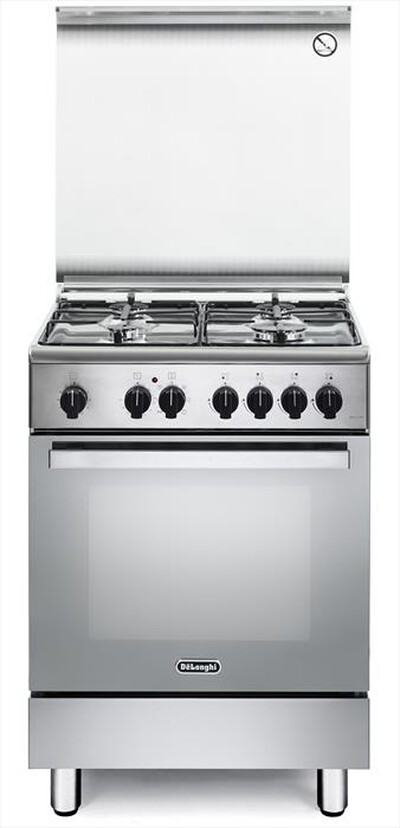 DE LONGHI - Cucina a gas DMX 64 ED Classe A-Inox