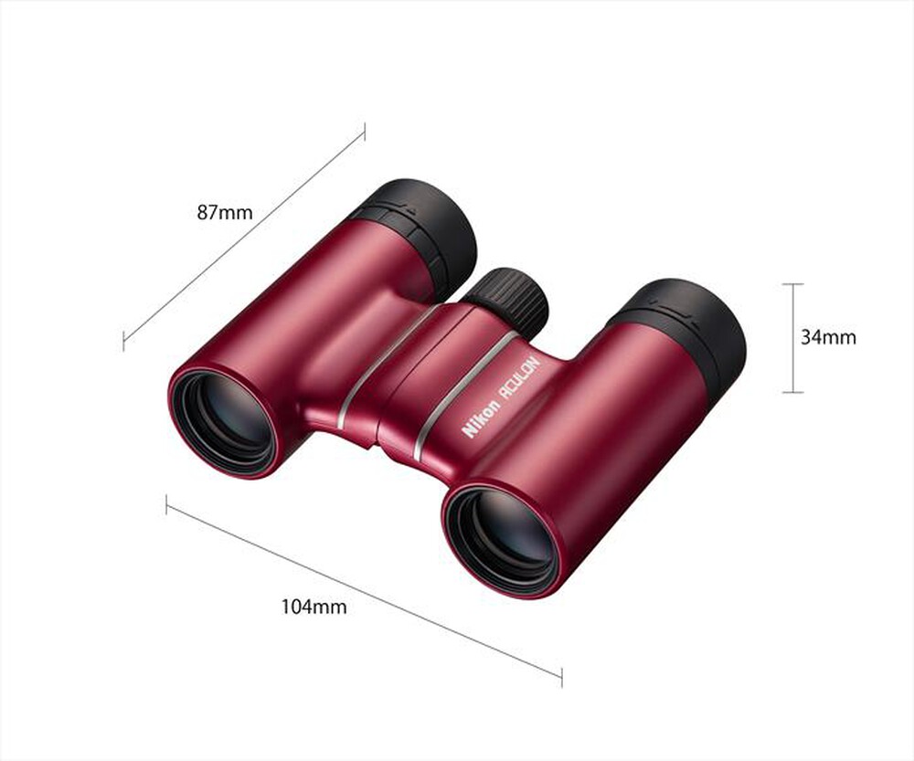 "NIKON - T02 8X21-Red"