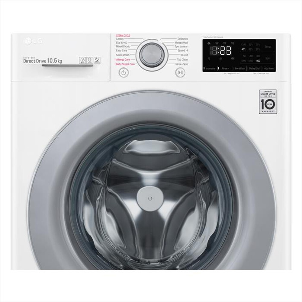 "LG - Lavatrice F4WV310S4E 10,5 Kg Classe B-White"
