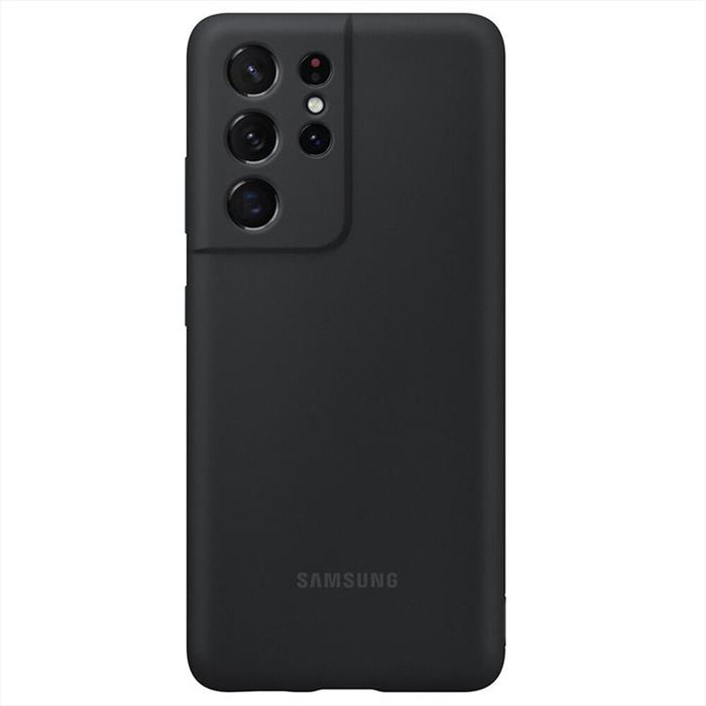 "SAMSUNG - SILICONE COVER GALAXY S21 ULTRA-NERO"