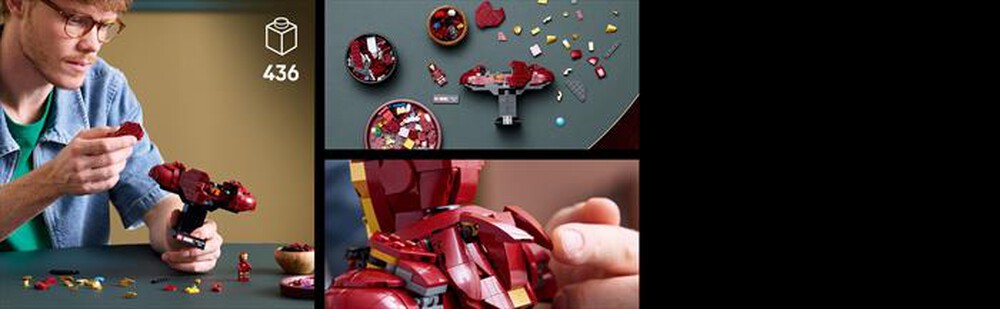 "LEGO - MARVEL Busto di Iron Man MK4 - 76327"