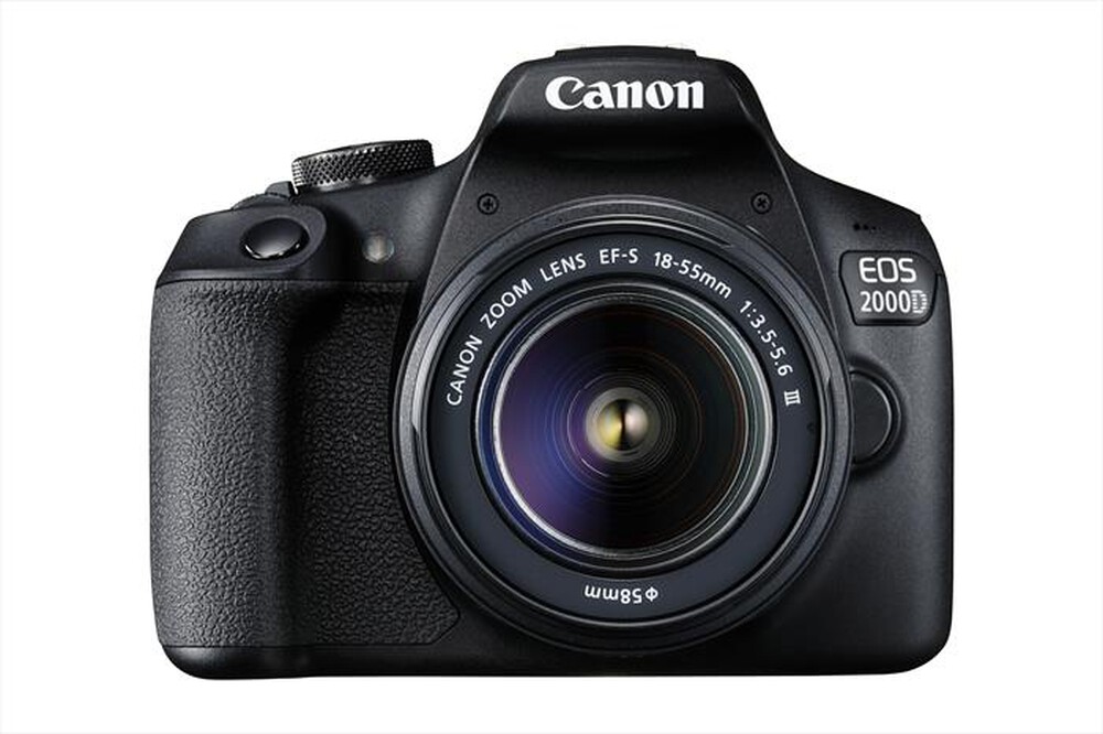 "CANON - EOS 2000D + EF-S 18-55 MM DC-Black"