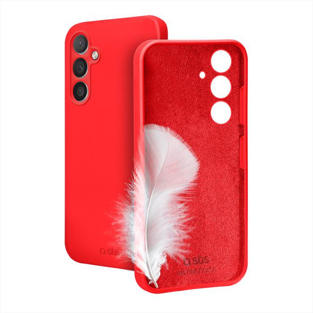 "SBS - Cover TEINSTSAA34R per Samsung A34-Rosso"