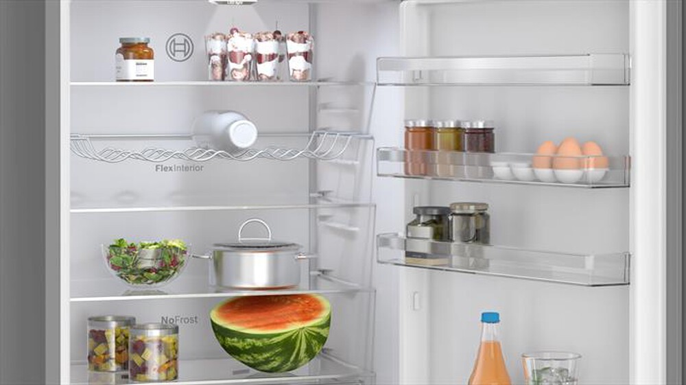 Immagine del prodotto BOSCH - Frigorifero combinato KGN49OCAF Classe A 440 lt-Acciaio