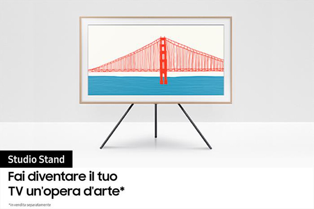 "SAMSUNG - Smart TV The Frame 4K 50” 50LS03A-Black"
