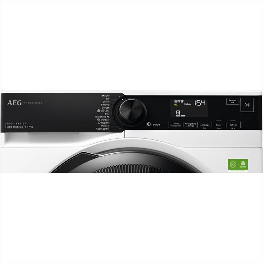 Immagine del prodotto AEG - Asciugatrice XTR8HBGH9B 9 Kg Classe B-Bianco