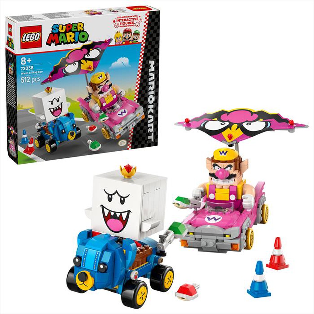 Immagine del prodotto LEGO - SUPER MARIO Mario Kart &ndash; Wario e Re Boo 72038