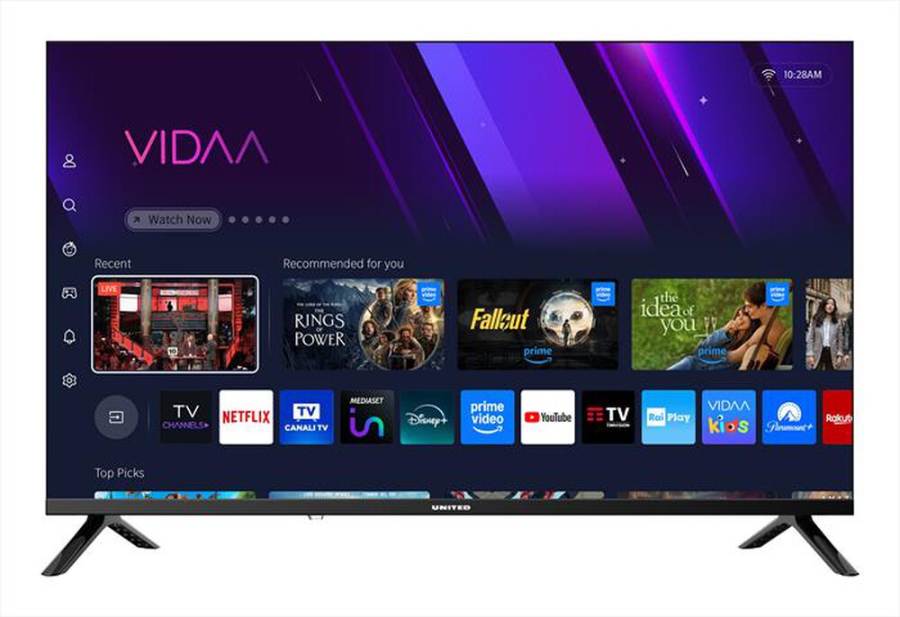 Immagine del prodotto UNITED - TV LED HD READY 32" UNLED32M10VDA-BLACK