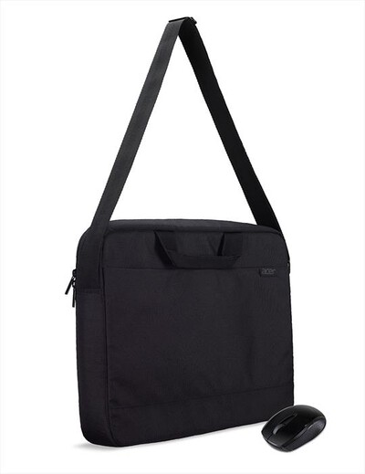 ACER - 15.6" ACER STARTER KIT CARRYING BAG WIRELESS MOUSE-Nero