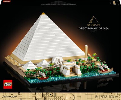LEGO - ARCHITECTURE La Grande Piramide di Giza 21058