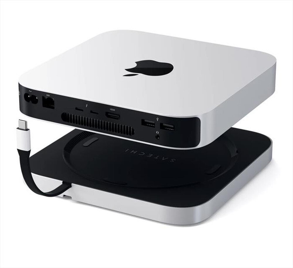Immagine del prodotto SATECHI - STAND HUB PER MAC MINI SSD-bianco