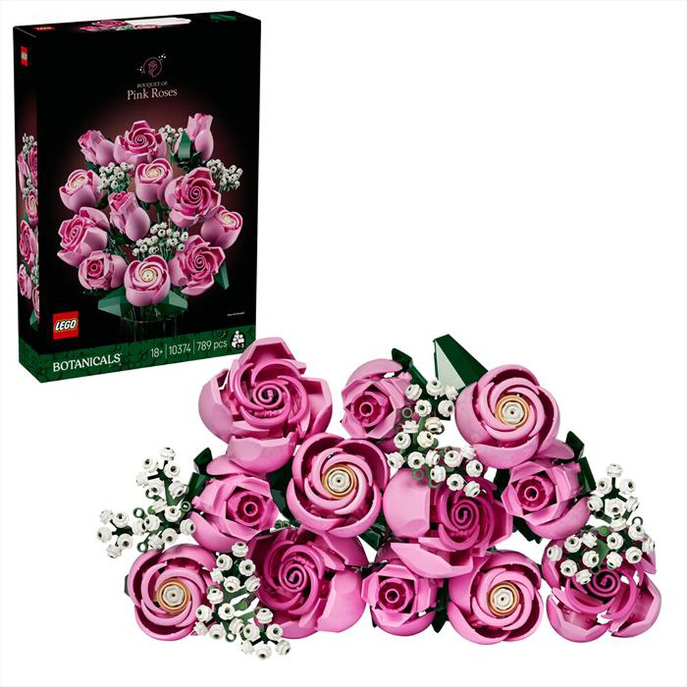 Immagine del prodotto LEGO - BOTANICALS Bouquet di rose rosa 10374