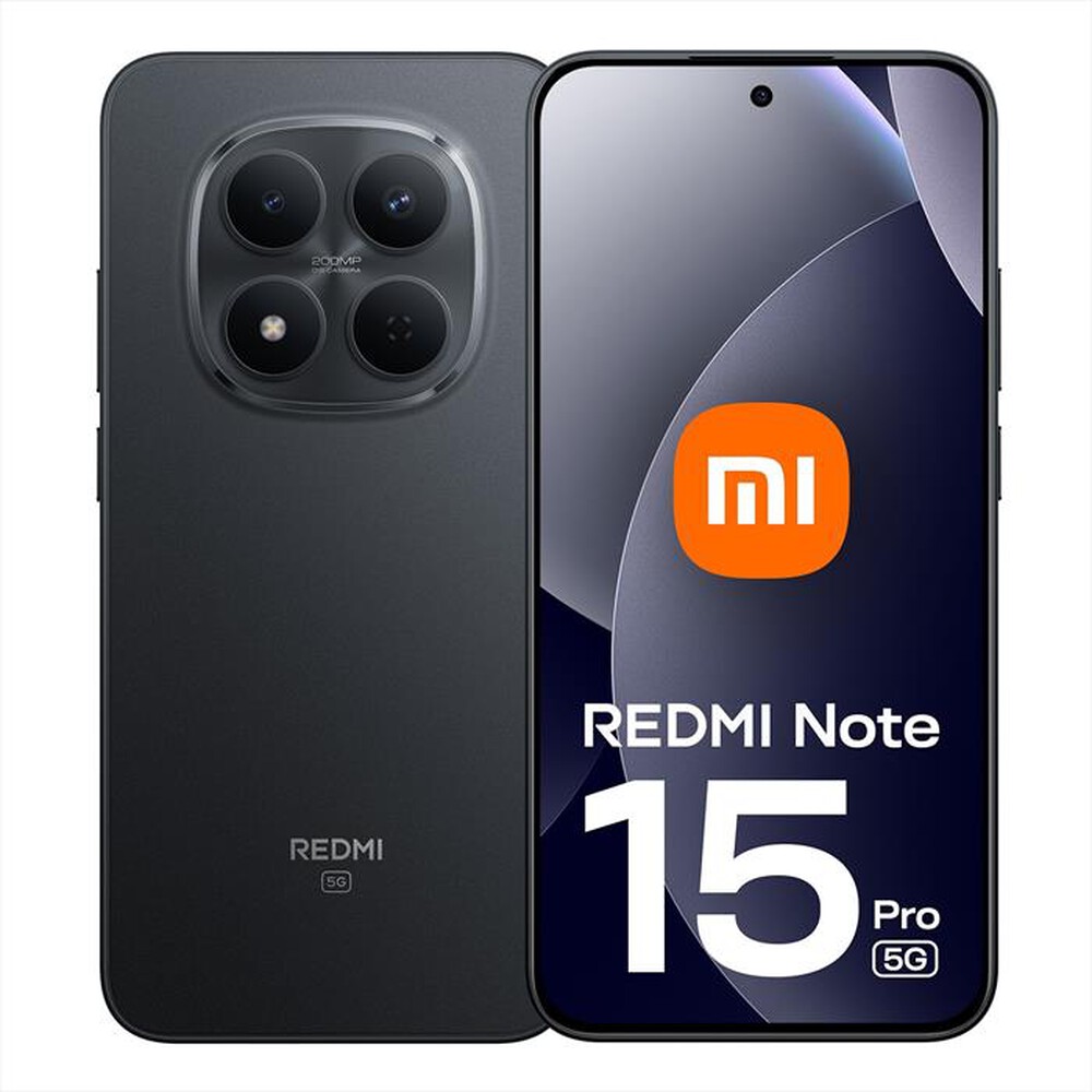 Immagine del prodotto XIAOMI - Smartphone REDMI NOTE 15 PRO 5G 8+256-Black