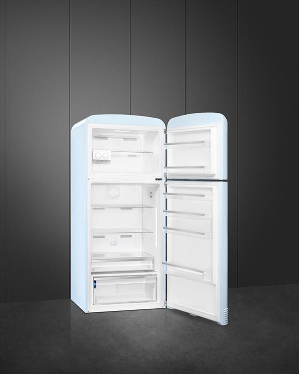 Immagine del prodotto SMEG - Frigorifero 2 porte FAB50RPB5 Classe E 467lt-Azzurro