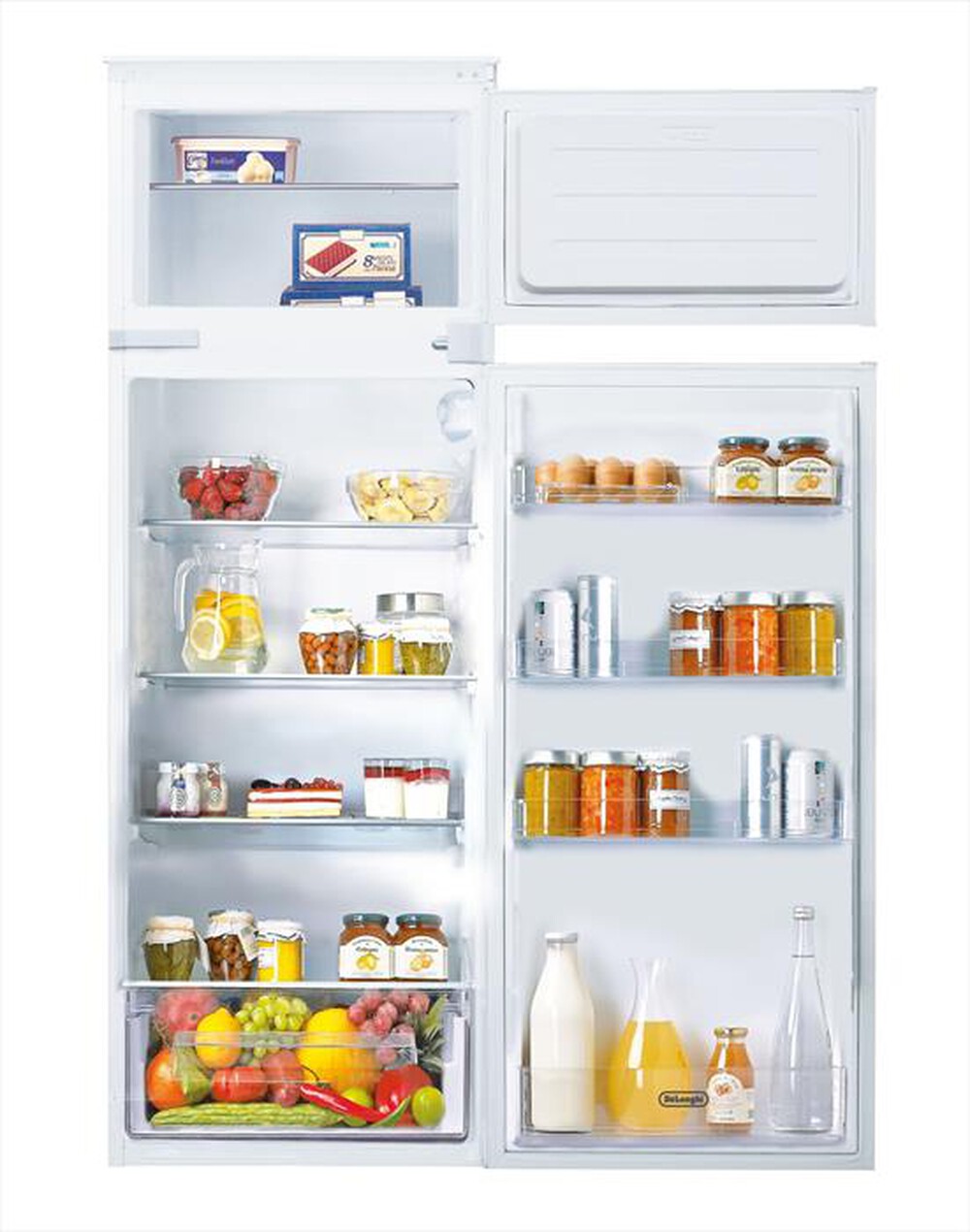 "DE LONGHI - Frigorifero 2 porte F6DP242F Classe F 242 lt-Bianco"