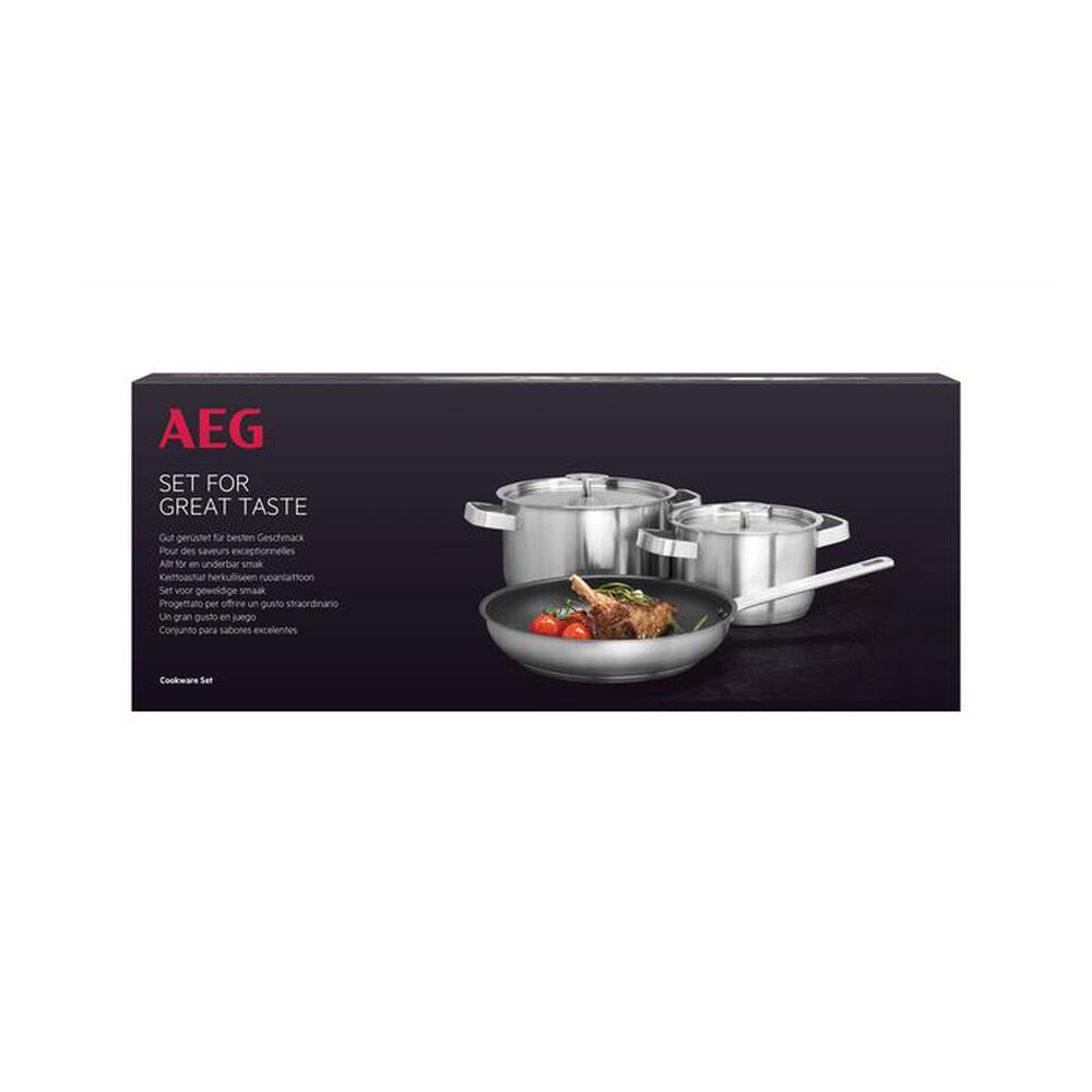 "AEG - A3SS Set di pentole-Inox"