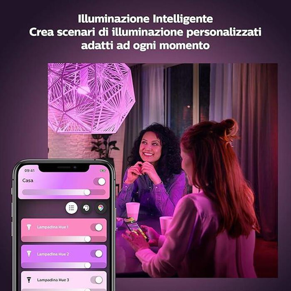 "PHILIPS - PHILIPS HUE WHITE AND COLOR AMBIANCE-Bianco"