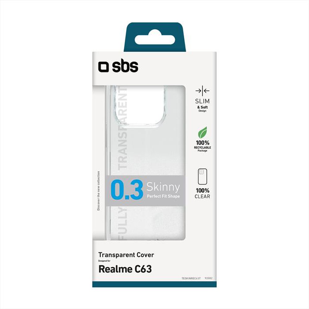 Immagine del prodotto SBS - Cover Skinny Realme C63 TESKINREC63T-Trasparente