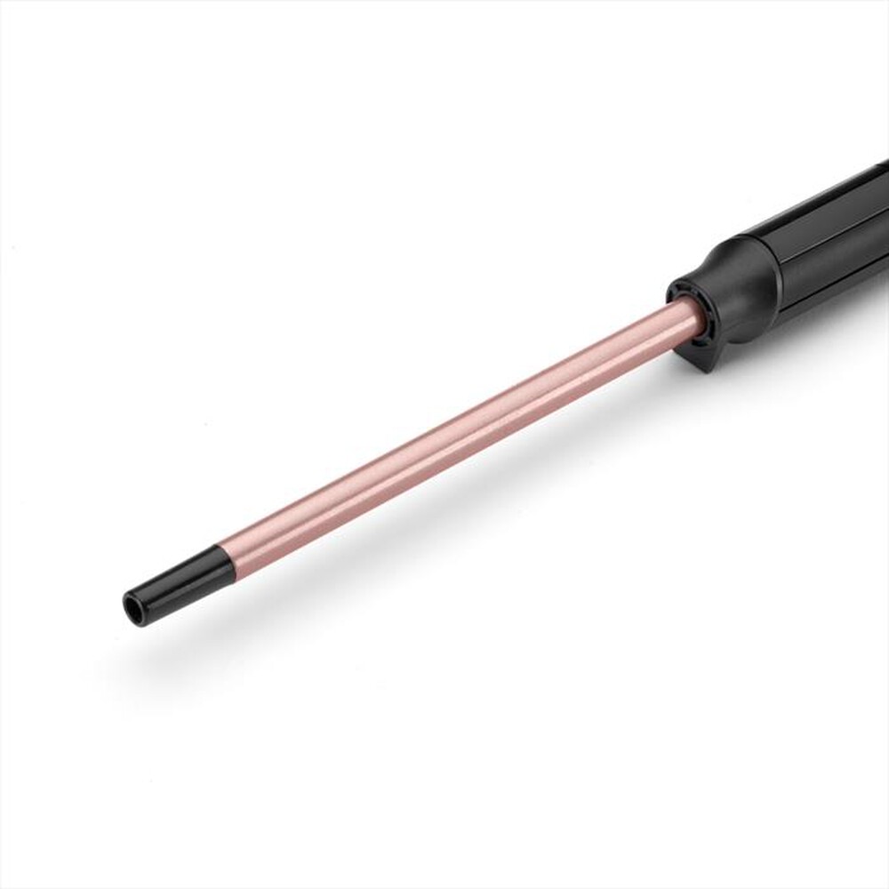 "BABYLISS - Ferro arricciacapelli C449E-Nero/Rosa"