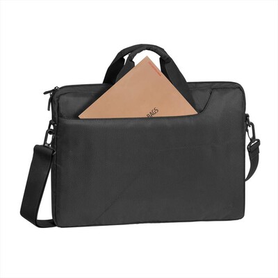 RIVACASE - 8035 BORSA A TRACOLLA PER NOTEBOOK DA 15,6"-Nero,  RIVACASE - 8035 BORSA A TRACOLLA PER NOTEBOOK DA 15,6"-Nero