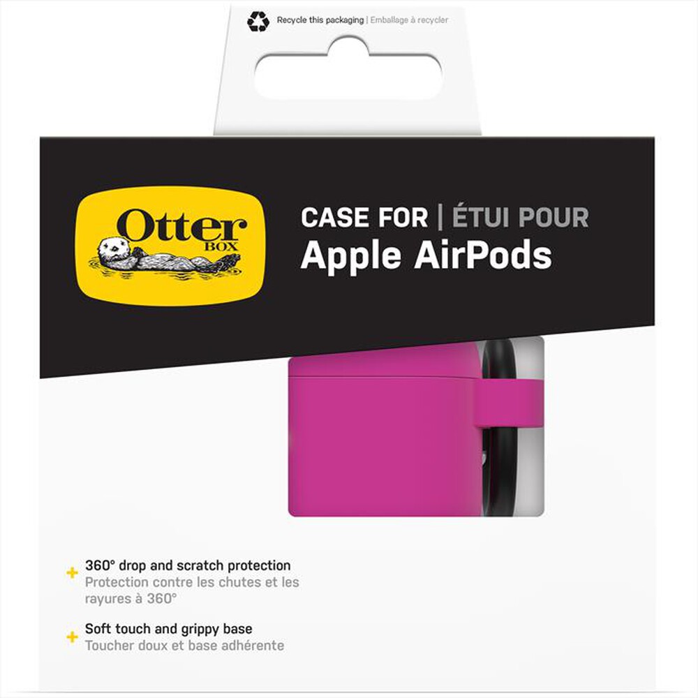 "UAG - CUSTODIA PER AIRPODS TERZA GENERAZIONE-rosa"
