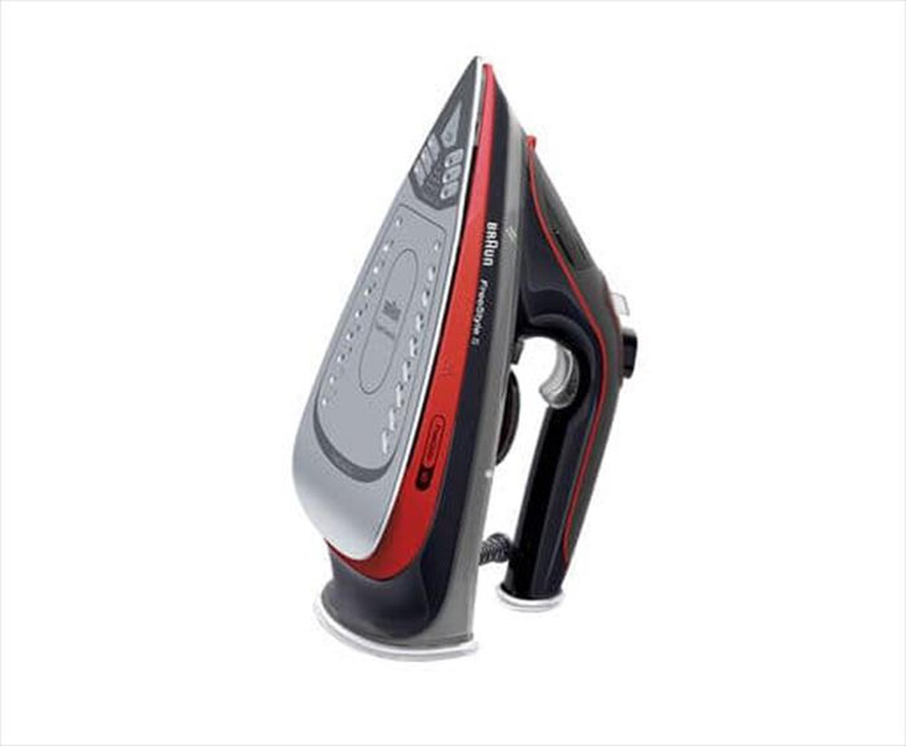 Immagine del prodotto BRAUN - Ferro da stiro a vapore FreeStyle 5 SI5057RD-Rosso nero
