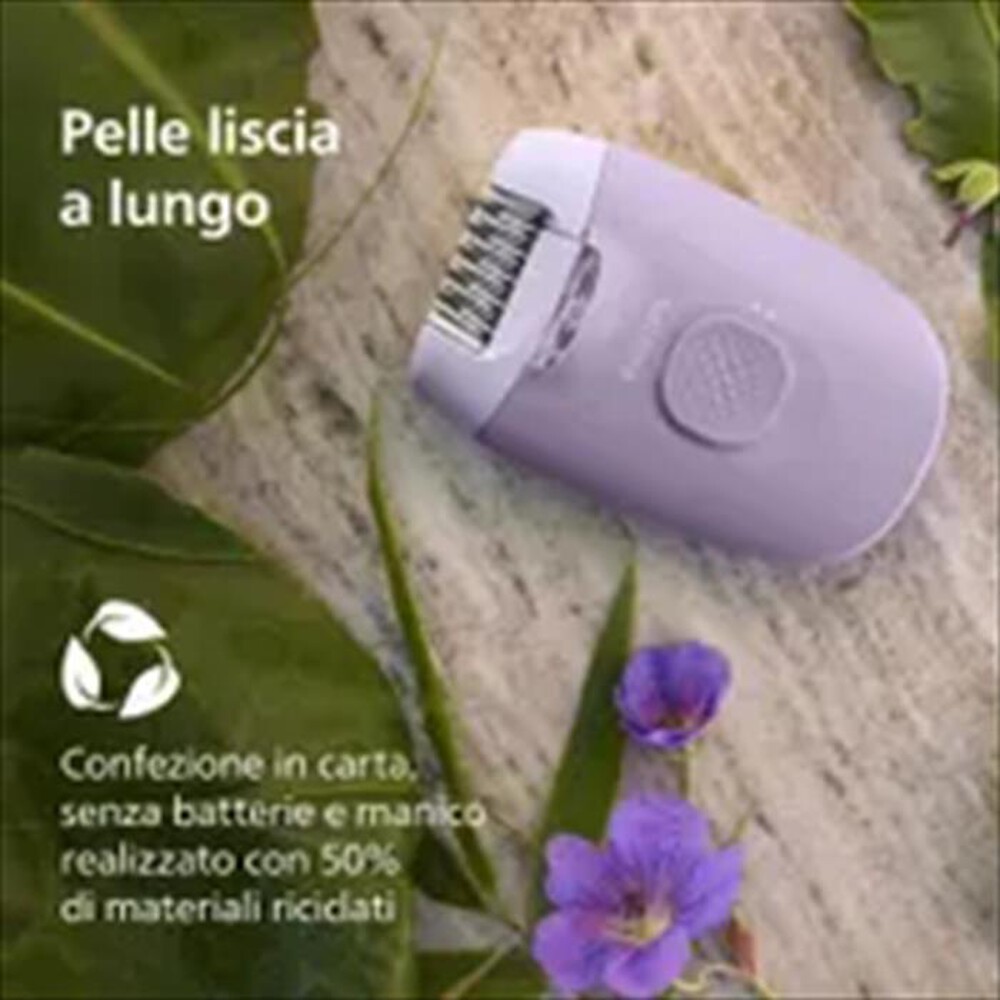 Immagine del prodotto PHILIPS - Epilatore con filo BRE257/00-lilla