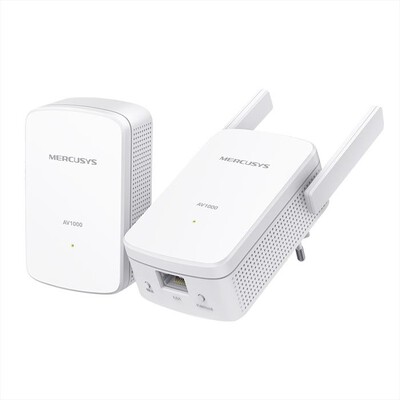MERCUSYS - AV1000 GIGABIT POWERLINE WIFI KIT-bianco