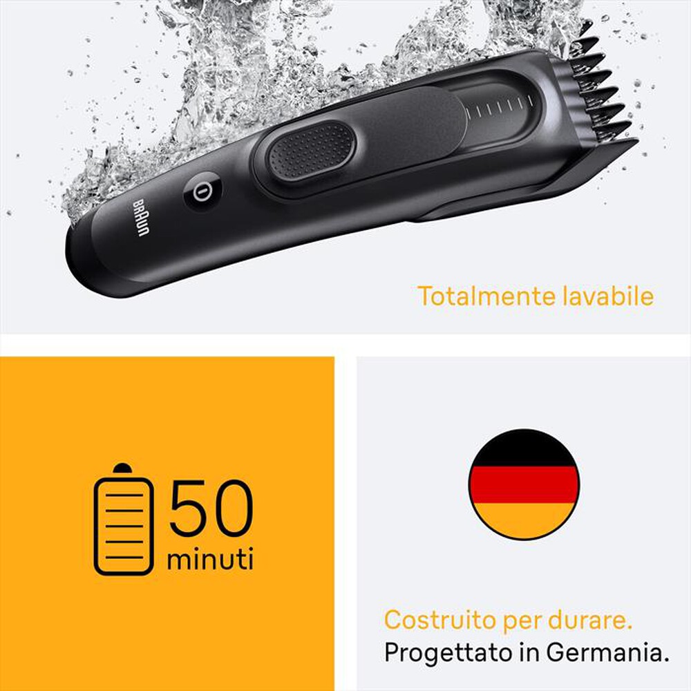 "BRAUN - Tagliacapelli HC 5530-NERO"