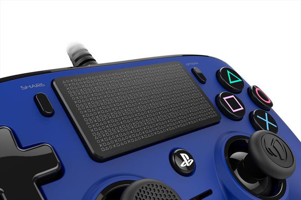 "NACON - NACON PS4 PAD BLUE WIRED-BLUE"