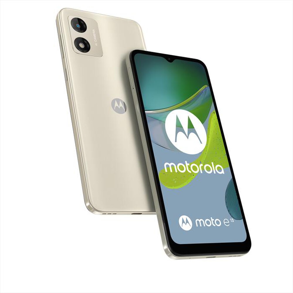 "MOTOROLA - MOTO E13-CREAMY WHITE"