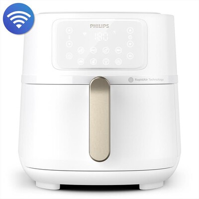 PHILIPS - FRIGGITRICE AIRFRYER SERIE 5000 DA 7.2L HD9285/00-Bianco