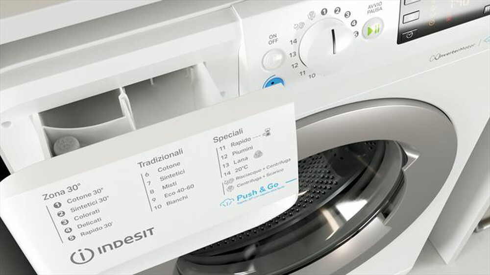 "INDESIT - Lavatrice INNEX BWSE 7125X SV IT 7 Kg Classe B-Bianco"