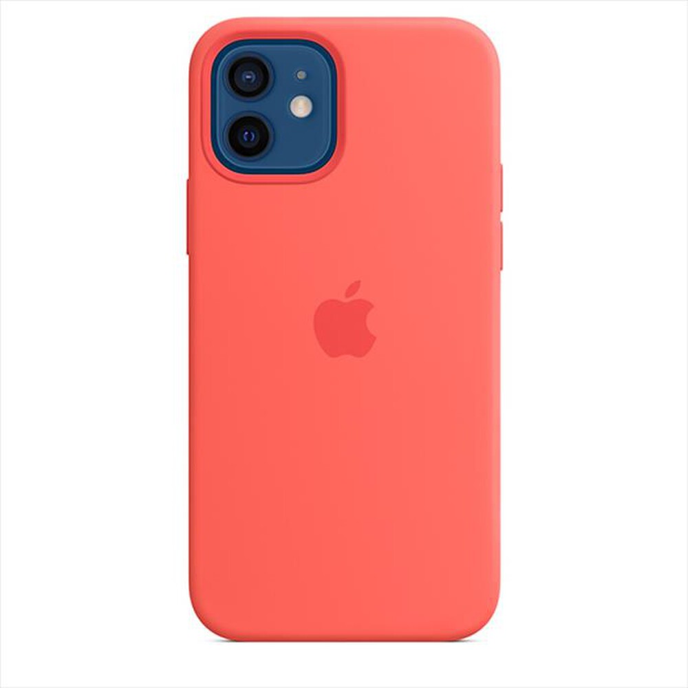 "APPLE - Custodia MagSafe in silicone iPhone 12/12 Pro-Rosarancio"