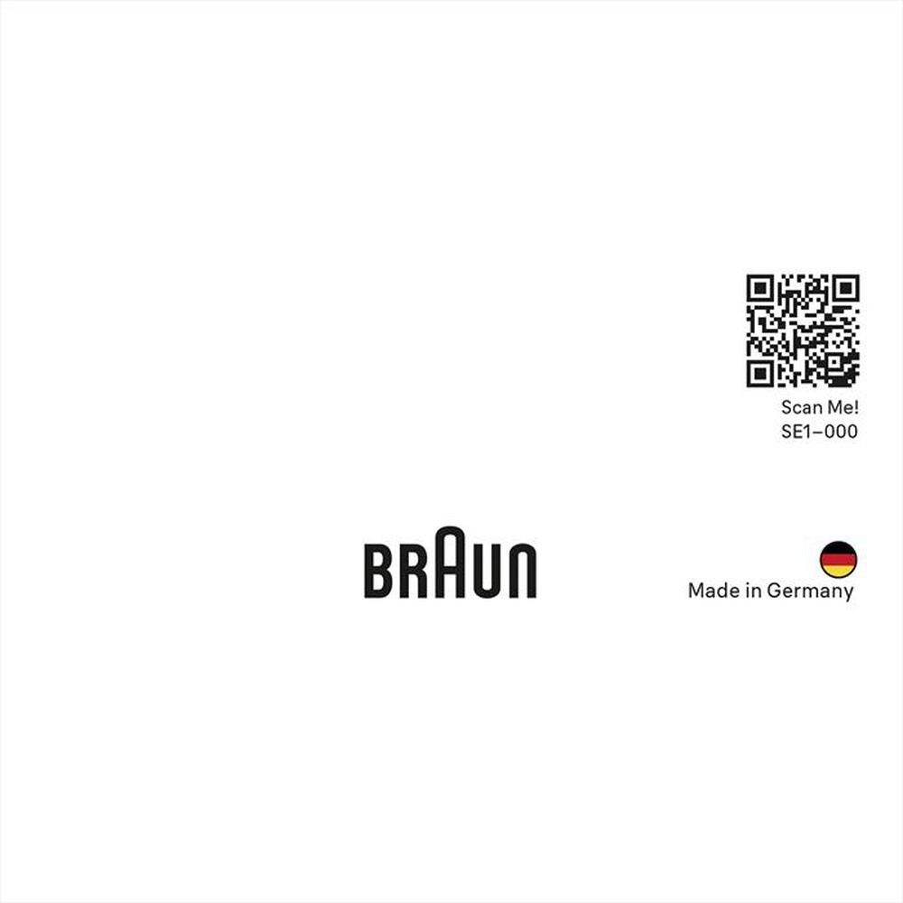 "BRAUN - Epilatore SILK-EPIL 1 1-000-BIANCO/ROSA"